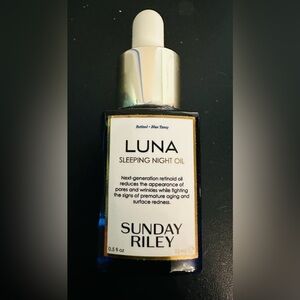 New unopened SUNDAY RILEY Luna Sleeping Retinoid Night Oil .5 oz